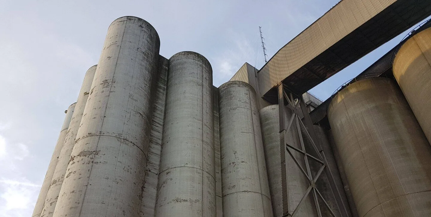 Levensduurverlening betonnen graansilo's