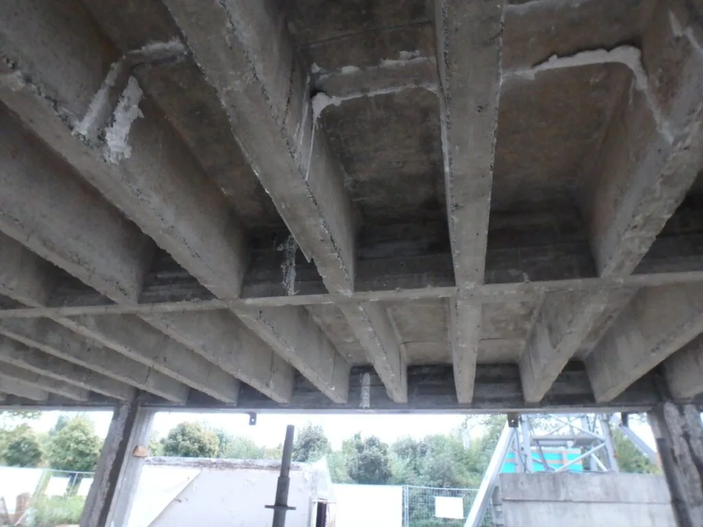 Betonstructuur voor renovatie of herbestemming