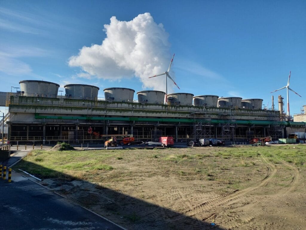 Koeltoren uit gewapen beton - Sanacon